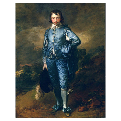 파란 옷을 입은 소년 (조너선 버톨의 초상) - 토머스 게인즈버러 / 명화그림 (수입원목액자)