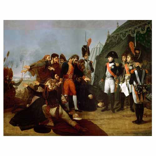 1808년 12월 4일 마드리드 정복 - 앙투안 장 그로 / 명화그림 (수입원목액자)