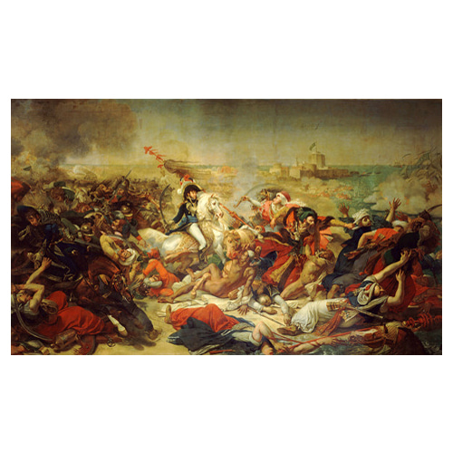 1799년 7월 25일 아부키르 전투 - 앙투안 장 그로 / 명화그림 (수입원목액자)