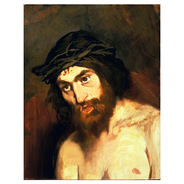 예수의 초상 - 에두아르 마네 / 성화그림 (수입원목액자)